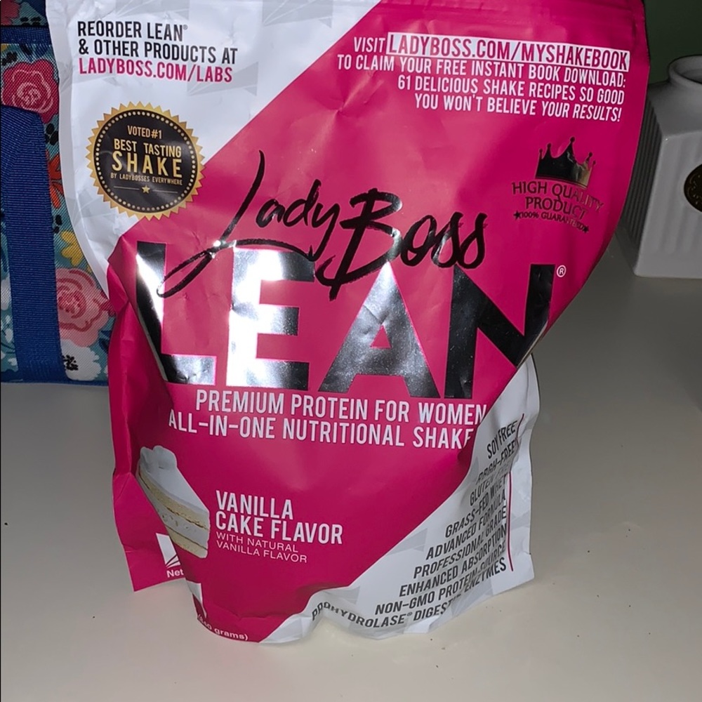 Lady Boss Lean Vanilla Cake Flavor